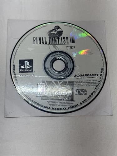 Final Fantasy VIII Sony PlayStation 1, 2003 PS1 Disc Only