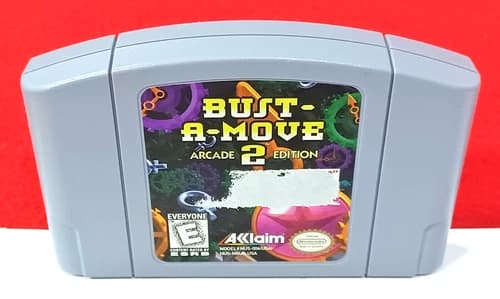 Bust A Move 2 Arcade Edition (Nintendo 64 N64) Authentic Pins Cleaned & Tested