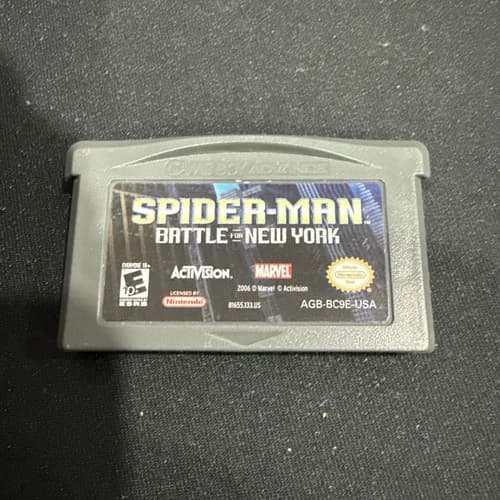 Spider-Man Battle For New York 2006 Game Boy Advance GBA Cartridge Only