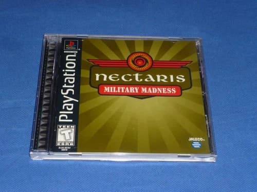 NECTARIS MILITARY MADNESS (SONY PLAYSTATION ONE PS1 PSX, 1998) COMPLETE