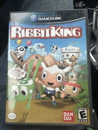 Gamecube Ribbit King CIB Complete With Manual And Bonus Disc