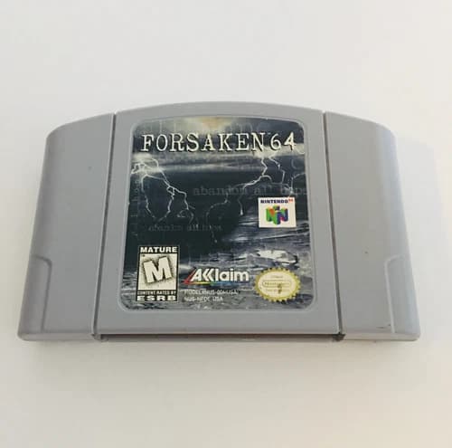 GREAT OFFER!! Forsaken 64 - Nintendo N64 Game Authentic