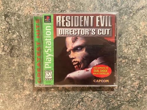 Sony Playstation PS1 Resident Evil Director's Cut - CIB w/ Reg Card! Green Label