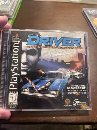 Driver You Are The Wheelman Black Label PlayStation 1 PS1 Complete EXCELLENT
