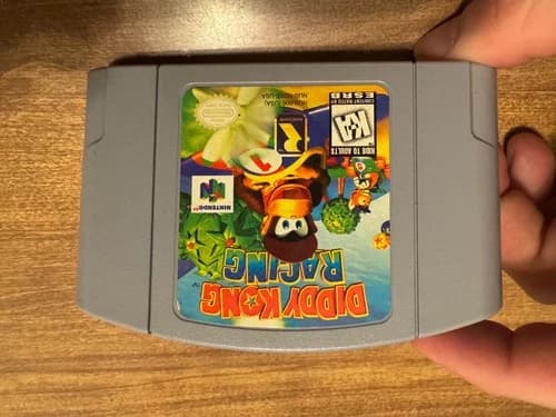 Diddy Kong Racing (Nintendo 64) N64 DKR racing sport video game authentic cart