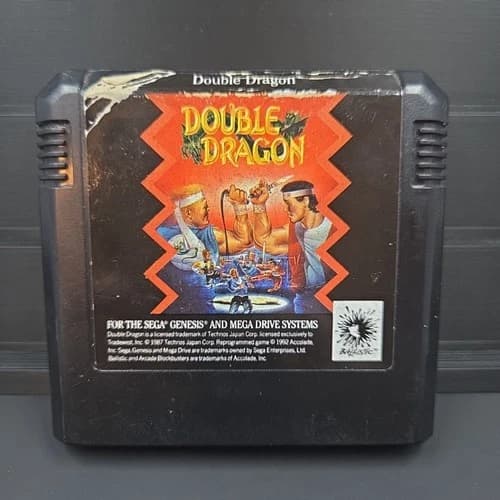 DOUBLE DRAGON Sega Genesis Cartridge Only Authentic Works Tested