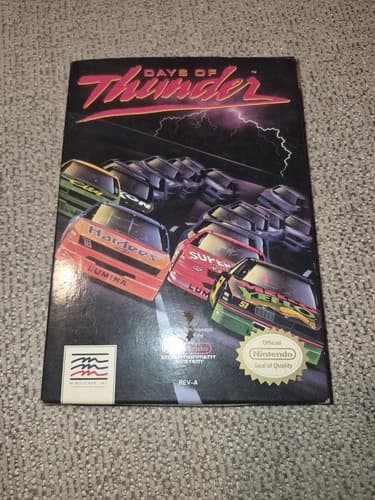 Days of Thunder (Nintendo Entertainment System, 1990) 100% Complete CIB