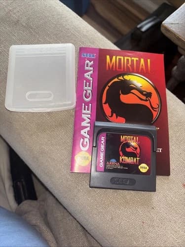 Mortal Kombat (Sega Game Gear, 1992) Authentic #jason