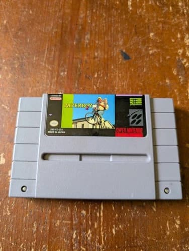 Paperboy 2 (Super Nintendo Entertainment System, 1991) SNES Video Game Cart