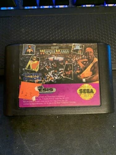 WWF Super WrestleMania (Sega Genesis, 1992) Cart Cartridge Only Tested