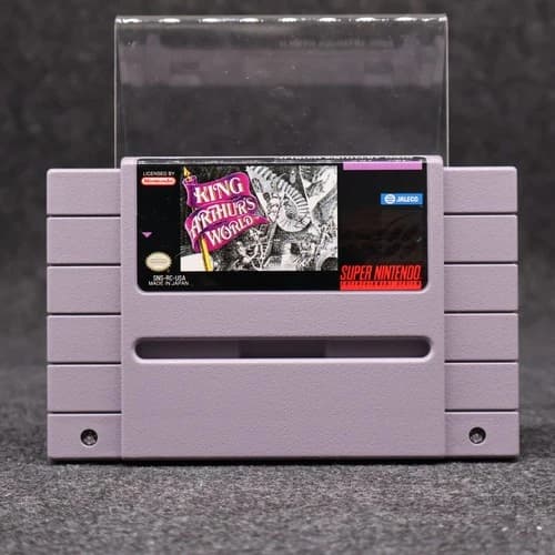 King Arthur's World (SNES) Loose Cart Only - Auth Good Cond