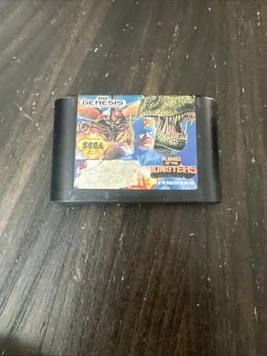 Sega Genesis Game Only King Of The Monsters