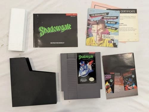 Shadowgate (Nintendo NES) Complete in Box CIB Tested & Working