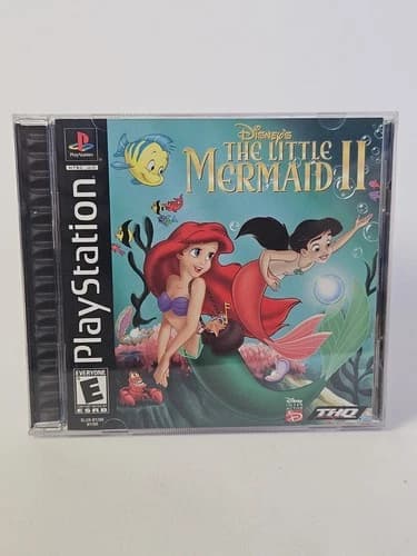 The Little Mermaid 2 - Sony PlayStation 1 PS1 Complete CIB Tested