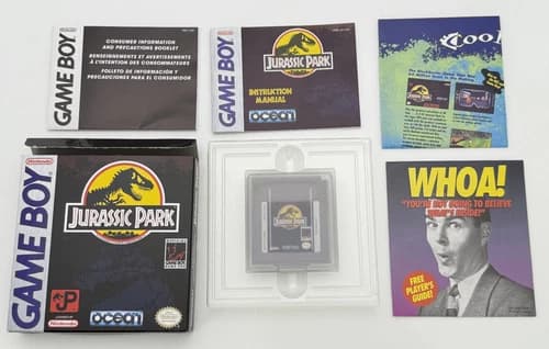 Jurassic Park (Nintendo Game Boy) Complete Authentic