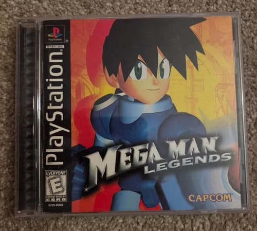 Mega Man Legends PS1 PlayStation 1 Complete CIB Black Label Tested/Working