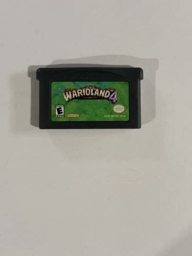Wario Land 4 Nintendo Game Boy Advance GBA Game Cartridge AGB-AWAE-USA Authentic