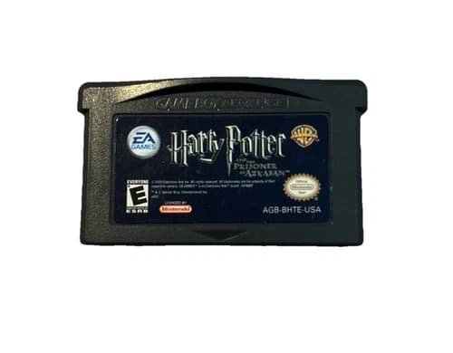 Harry Potter and The Prisoner of Azkaban (Nintendo Gameboy Advance, 2004) TESTED