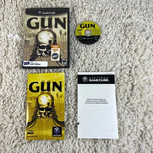Gun (Nintendo GameCube, 2005) Complete CIB Tested