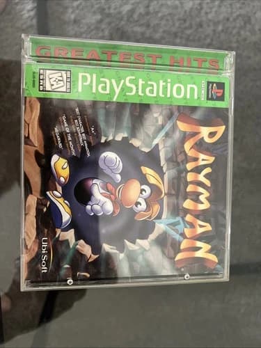 Rayman (1995) Greatest Hits for PlayStation 1 PS1 Complete Manual.