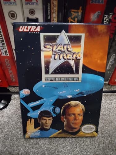 Star Trek 25th Anniversary (Nintendo NES) Complete, CIB - Tested & Authentic