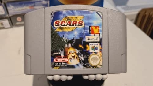 Nintendo 64 Game Cartridge N64 S.C.A.R.S Scars (H22)
