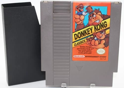 Donkey Kong Classics Authentic (Nintendo NES, 1988) Cartridge Only