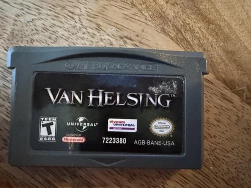 Van Helsing Nintendo Game Boy Advance GBA Cart Vivendi AGB-BANE-USA