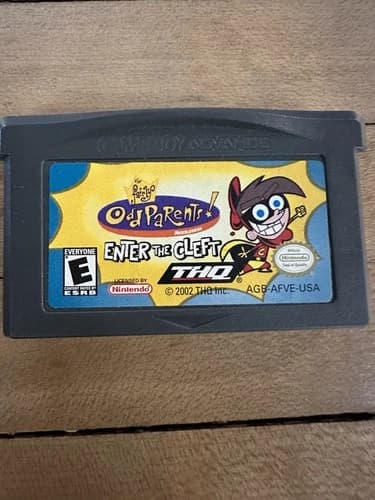 The Fairly Odd Parents Enter the Cleft Nintendo Game Boy Advance GBA Tested