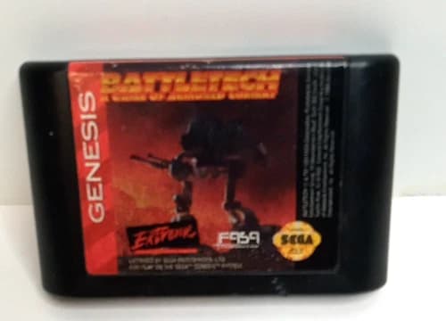 BattleTech: A Game of Armored Combat (Sega Genesis, 1994) Cartridge Only