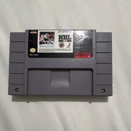 EA SPORTS NHL '94 Super Nintendo SNES Sports Hockey NTSC-U/C Video Game