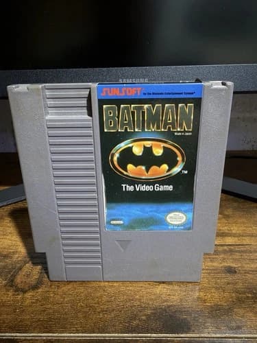 Batman Nintendo Entertainment System 1990 NES TESTED