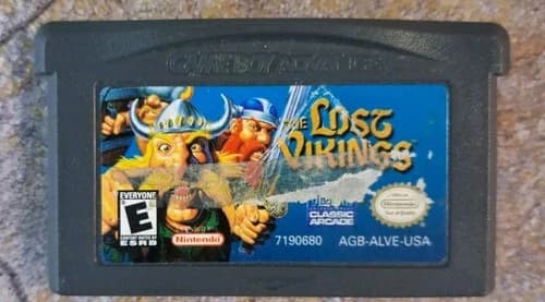 The Lost Vikings Game Only - Game Boy Advance *SEE DESC*