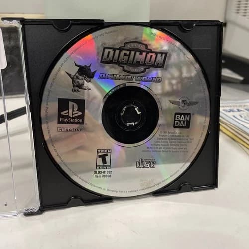 Digimon World (Sony PlayStation 1 PS1, 2000) *Disc Only* Loose See Pics