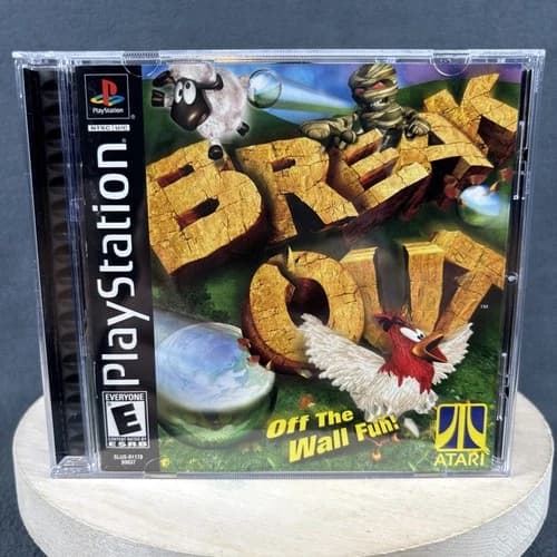 PlayStation 1 - Breakout - Complete - Refurbished, Excellent
