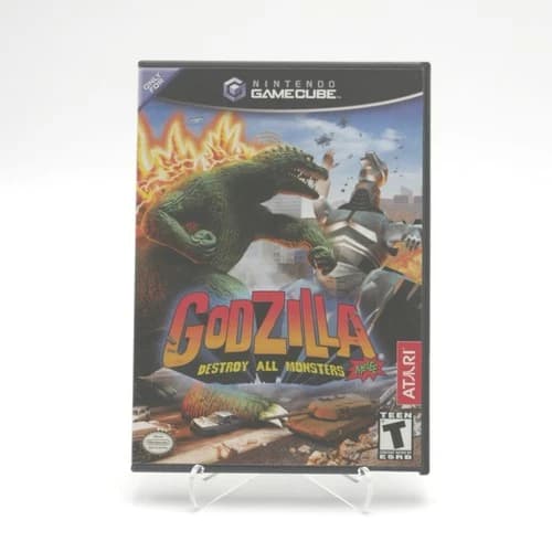 Godzilla Destroy All Monsters Melee - CIB - Very Good - Tested - GameCube