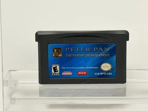 Peter Pan: The Motion Picture (Nintendo Game Boy Advance GBA) Authentic & Tested