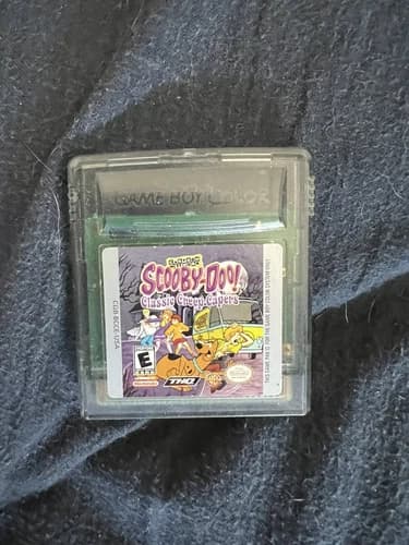 Scooby-Doo Classic Creep Capers (Nintendo Game Boy Color, 2001)