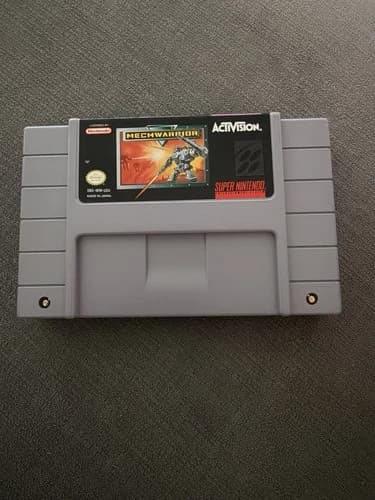 Mechwarrior (Super Nintendo SNES) Authentic