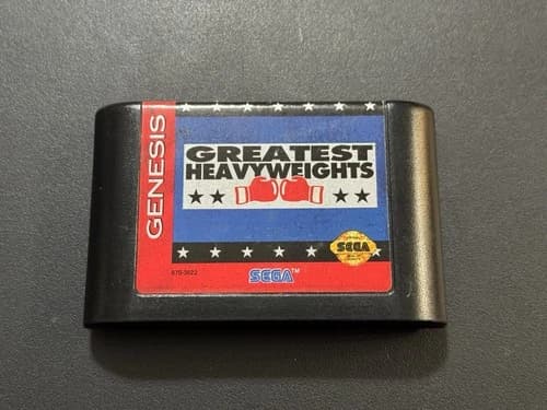 Greatest Heavyweights Sega Genesis Cartridge Only Tested