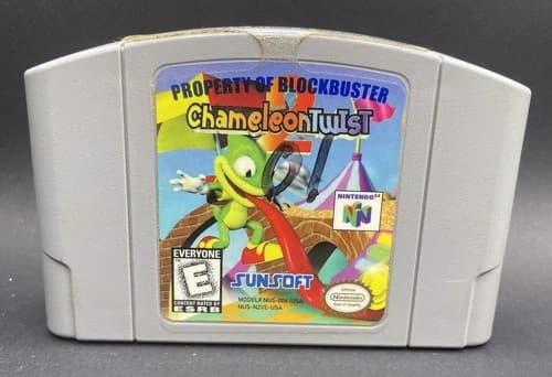 Chameleon Twist 2 (Nintendo 64, 1999) N64 Authentic Cartridge Tested Working