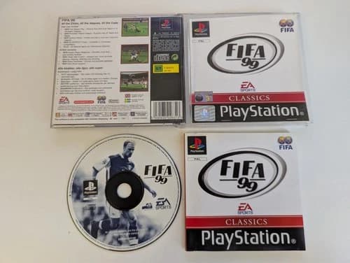 FIFA 99 - PlayStation 1 - PS1 Game Complete With Manual Play Tested