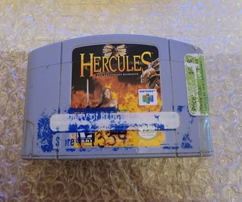 Hercules: The Legendary Journeys (Nintendo 64, 2000) Authentic N64