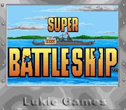 Super Battleship - SNES Super Nintendo Game