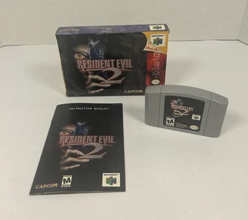 Resident Evil 2 N64 (Nintendo 64, 1999) CIB Complete And Tested