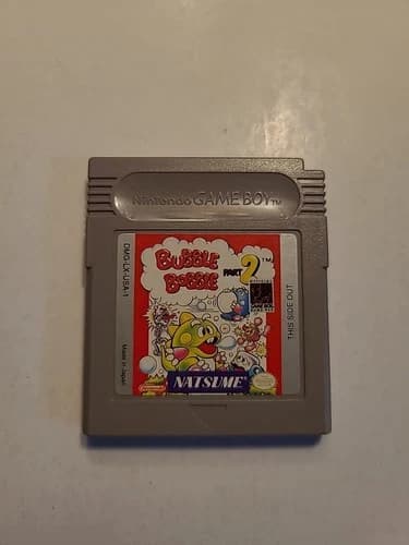 Bubble Bobble Part 2 for Nintendo GameBoy Authentic, Tested, Working