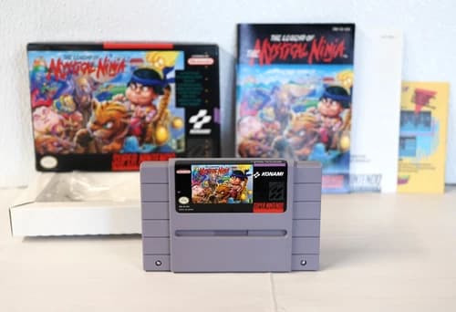 The Legend of the Mystical Ninja (Super Nintendo Entertainment System, 1991) CIB