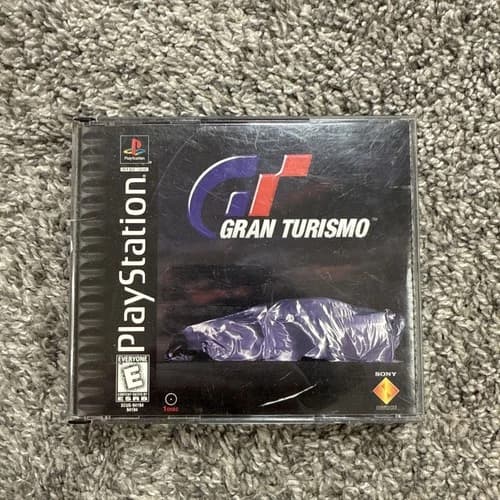 Gran Turismo (Sony PlayStation 1, PS1) Complete Black Label CIB
