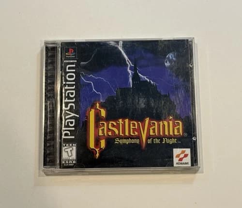 Castlevania: Symphony of the Night (Sony PlayStation 1, 1997) PS1 CIB Complete