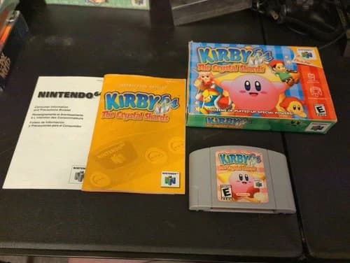 Kirby 64: the Crystal Shards. CIB Complete. N64. Tested. Authentic.
